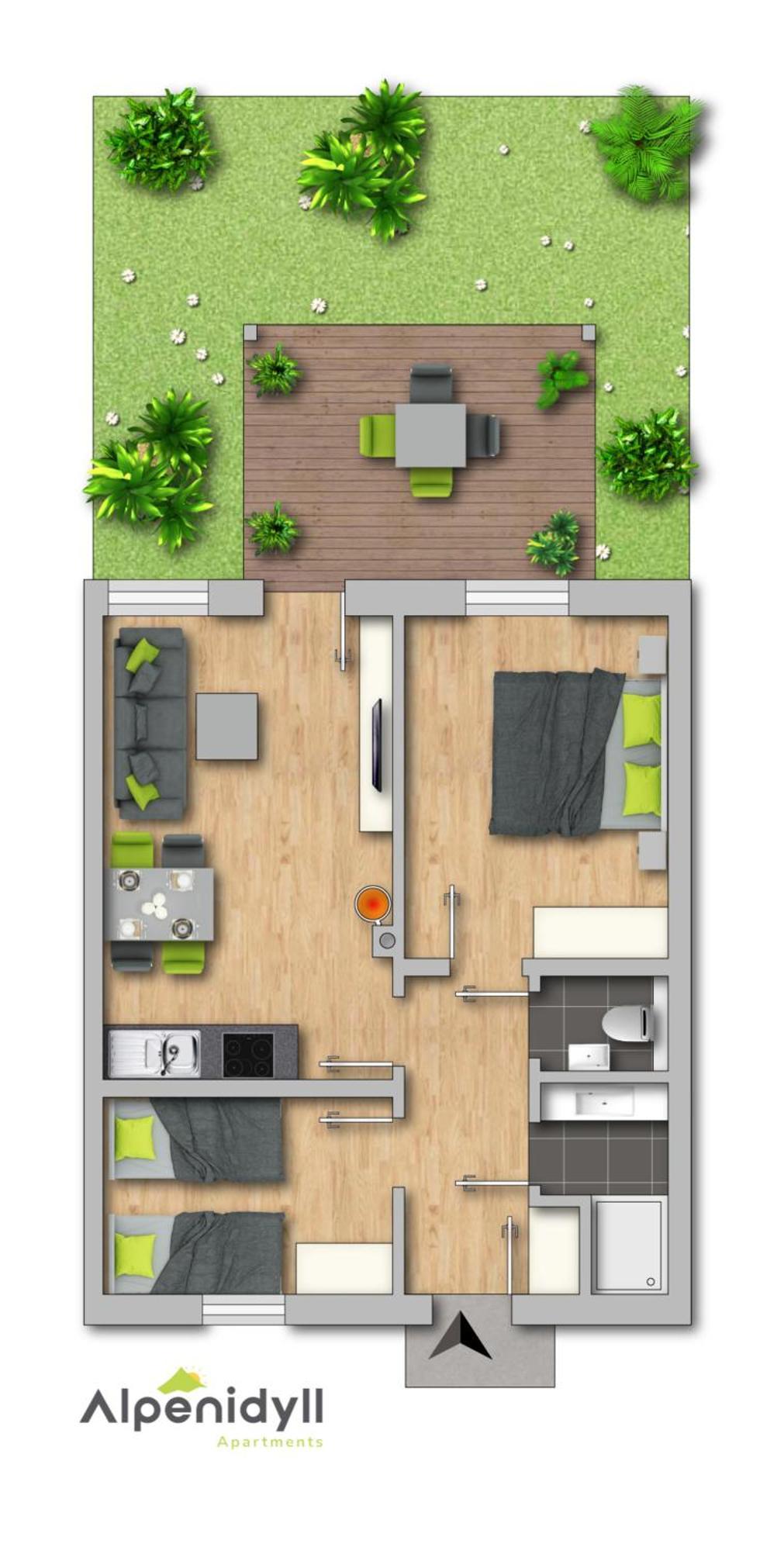 Happy Aich 1 By Alpenidyll Apartments 외부 사진